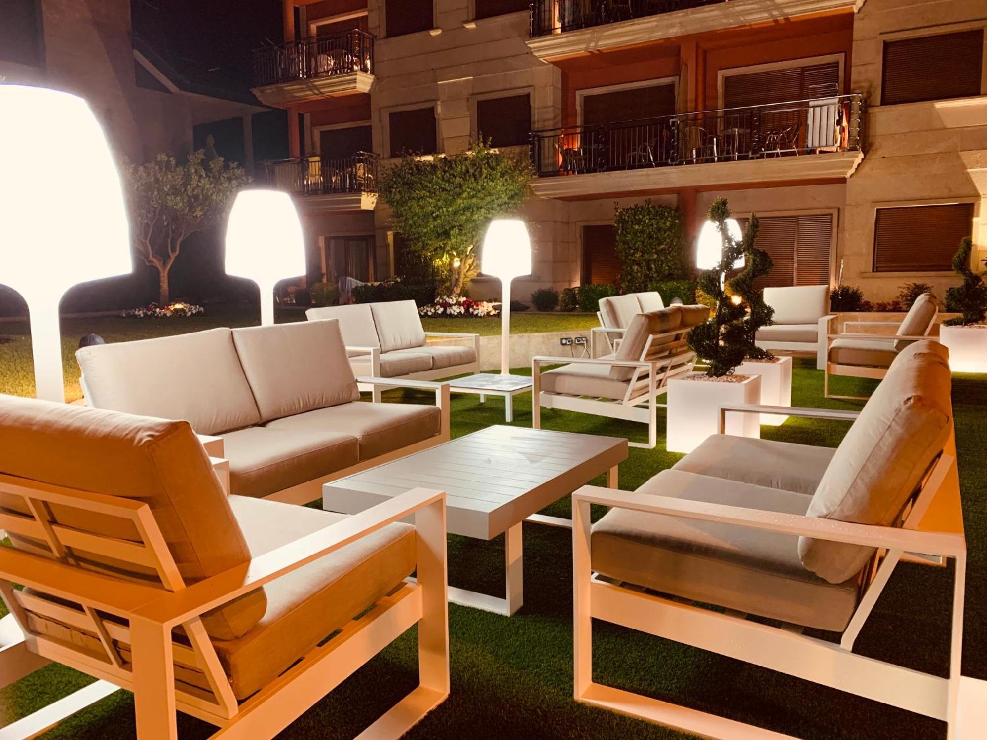 Apartamentos Esperanza Del Mar Portonovo Luaran gambar